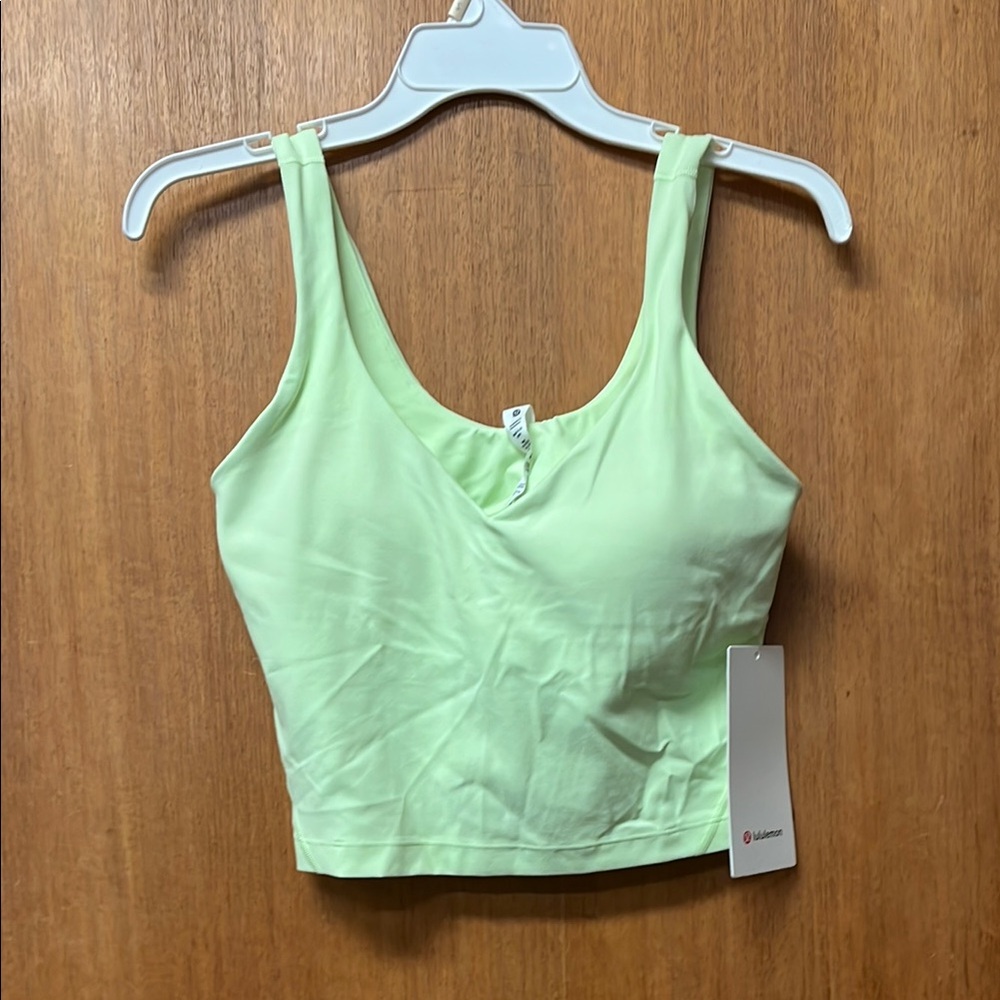 Lululemon Light Green Tank Top
